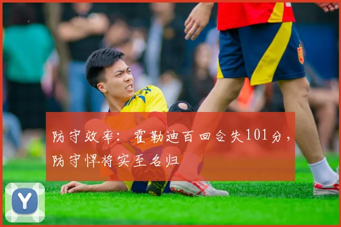 防守效率：霍勒迪百回合失101分，防守悍将实至名归